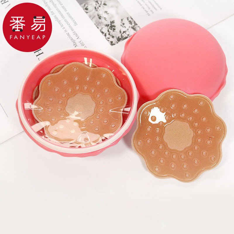 乳贴A1pq801-番易硅胶防凸点薄款婚纱用吊带裙用大小胸夏季防走