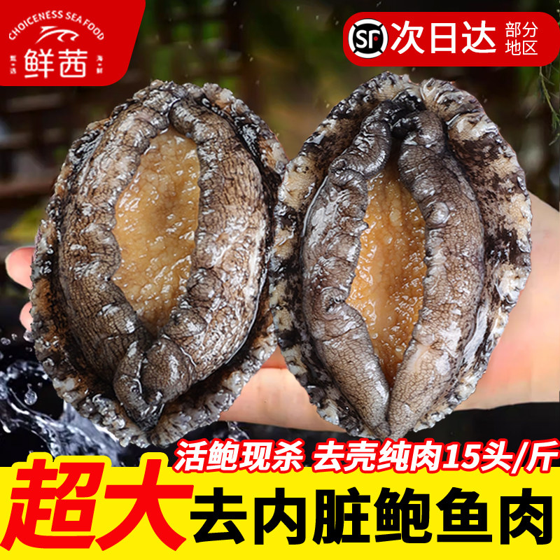 鲍鱼肉鲜活冷冻新鲜超特大号图片