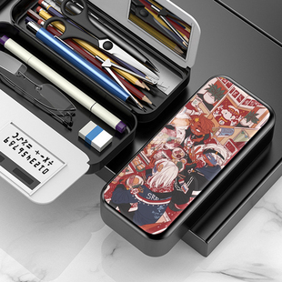 Countryhumans周边ch五常瓷美英法俄国拟文具盒大容量铅笔盒磨砂