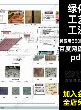 绿化方案文本5套景观设计pdf做法图集施工技术标准化园林植物工艺