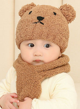 宝宝帽子秋冬季1婴儿冬天护耳2新生幼儿童小孩男童女童3岁韩版潮