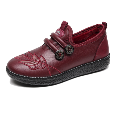 老北京布鞋薄绒防滑舒适轻便