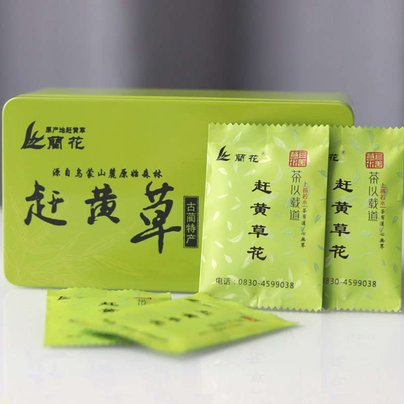 蔺花特级古蔺赶黄草纯叶袋泡茶