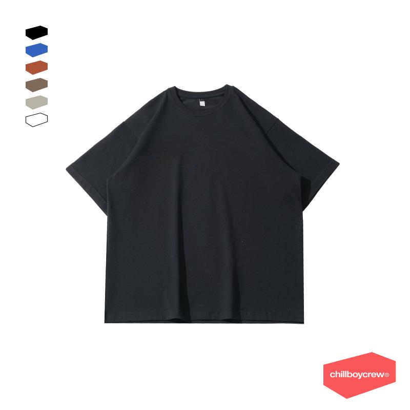 C214标准阔型短袖T恤chillboycrew全布可入CBC无敌T夏季-封面