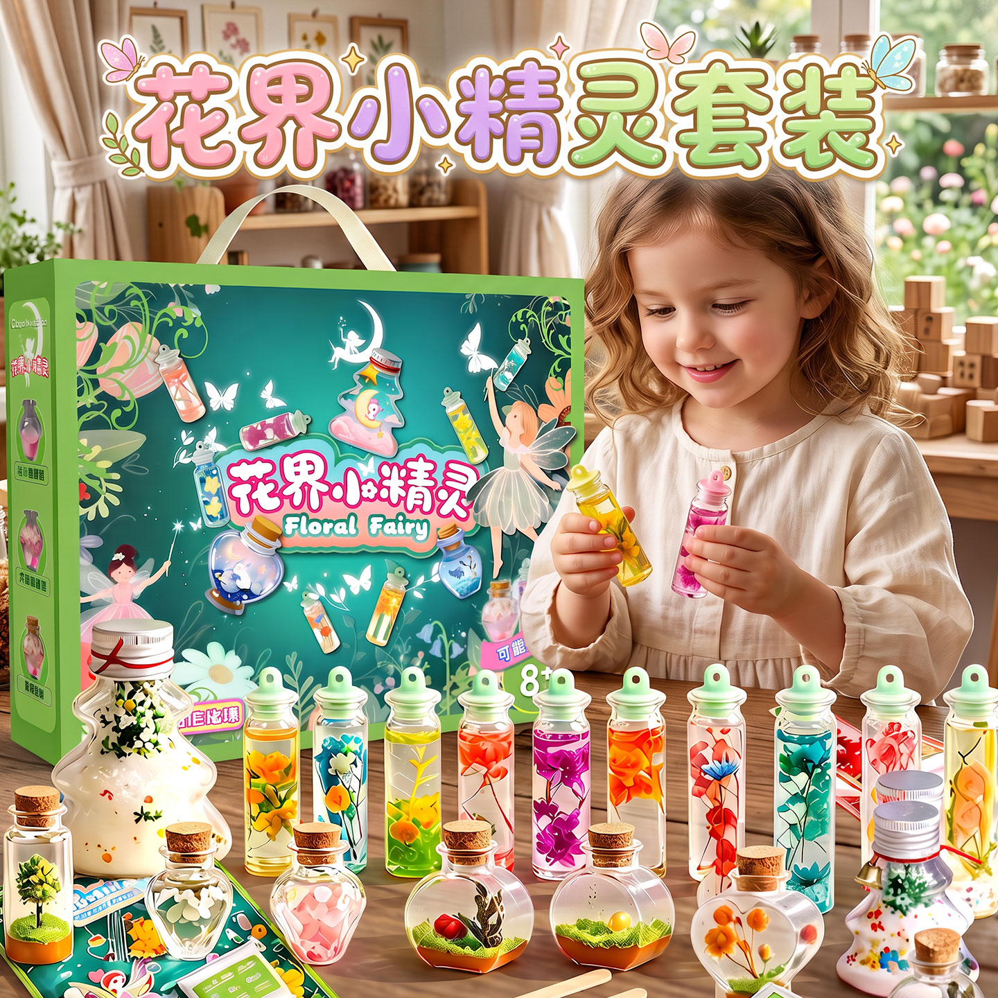 儿童玩具女孩子3到6岁4以上5手工diy女童生日礼物10益智7小8女生9