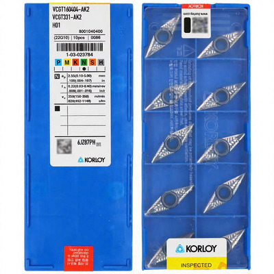 正品克洛伊 铝用数控刀片 VCGT160402/160404/160408/0412-AK H01