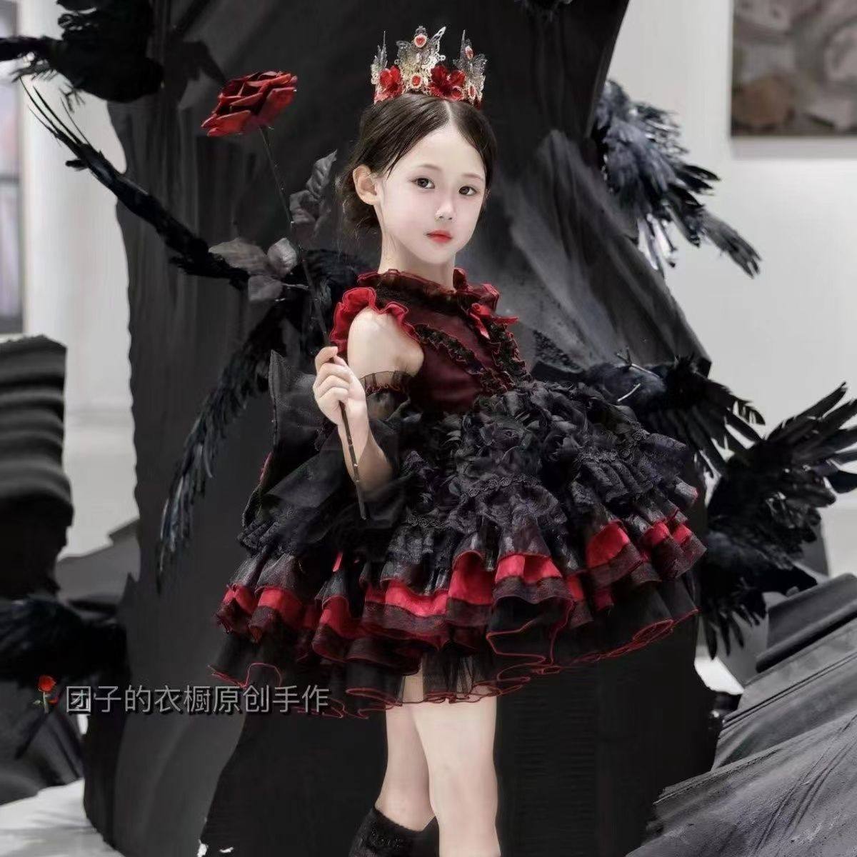万圣节小恶公主裙魔吸血鬼