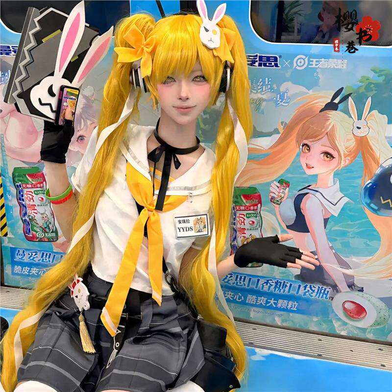 现货王者荣耀COS服安琪拉