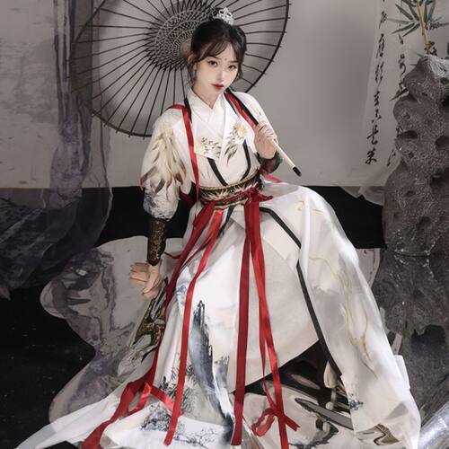 原创汉服男女武侠客古装风