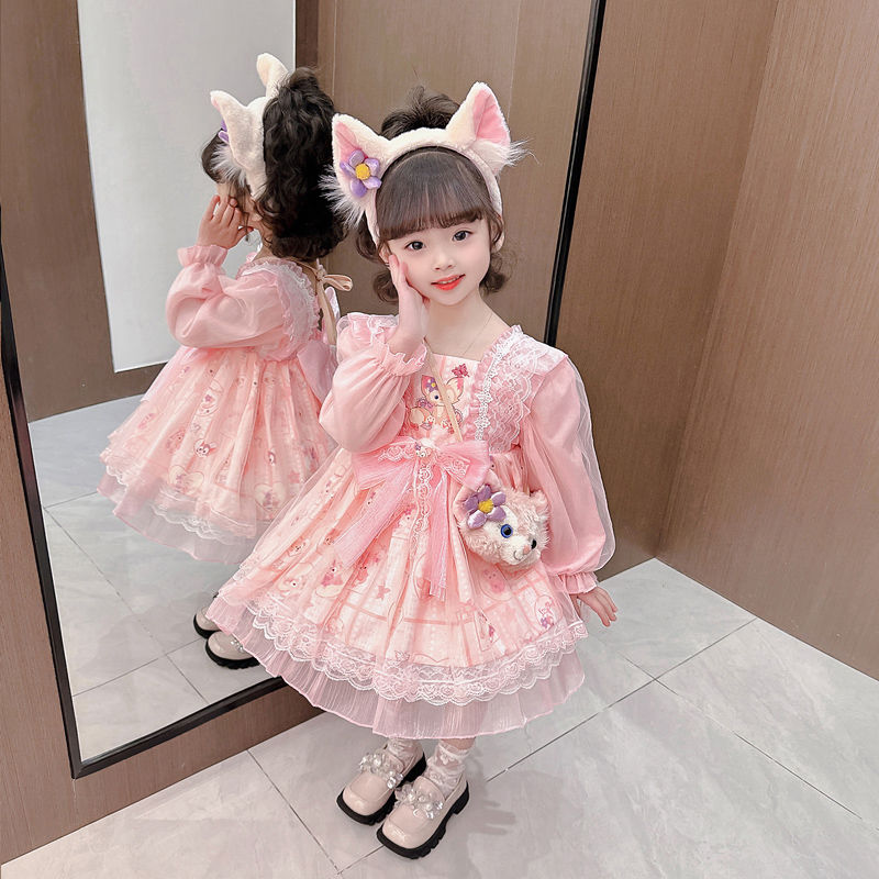 女童洛丽塔公主裙新款春装