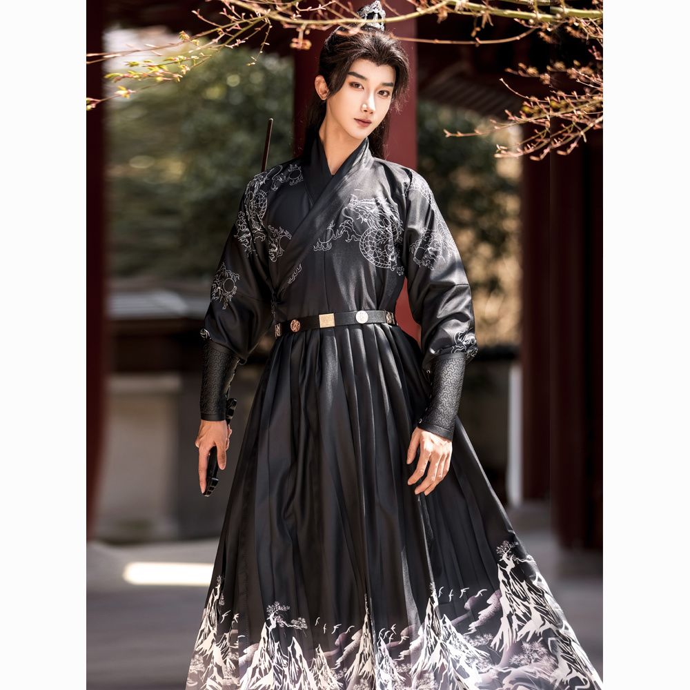 新款汉服明制飞鱼服男女