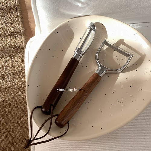 一木柠胡桃木多功能削皮刀