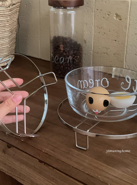 一木柠 304蒸架不锈钢厨房篦子蒸锅垫家用蒸笼菜炒锅隔水隔热架子