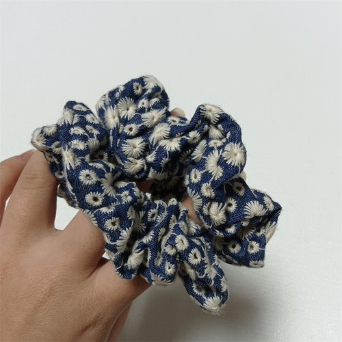 发绳小清新小花刺绣头绳