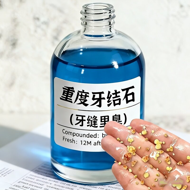 漱口水牙结石溶解牙龈萎缩牙渍烟渍牙周炎出血肿痛杀菌除口臭神器