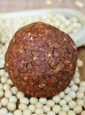 豆酱团子豆糁豆饼河南特产豆糁球纯豆参传手工80年代豆糁臭蛋子