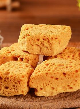 蜂窝糖蜂巢麦芽糖饴糖叮叮糖灶糖糖瓜怀旧蜂蜜糖老式酥脆灶糖500g