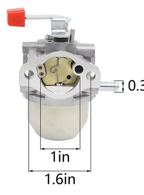 0C1535ASRV 化油器 4000XL GN190 GN220 7.8HP 发电机97747 C1535