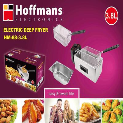 出口Hoffmans 炸锅 88-3.8L Electric Deep Fryer 3.8L 6pcs/c