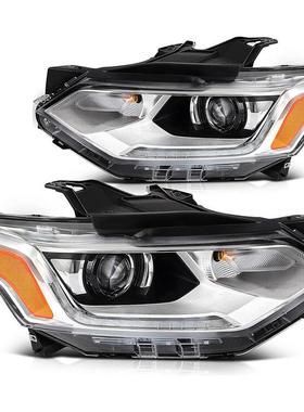 适用于雪佛兰半总成大灯原车款Traverse美规前照灯18-21款巡领者