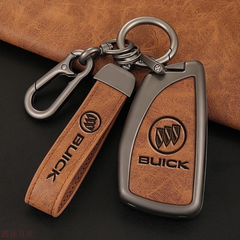 2022款别克昂科威plus钥匙套20-23款昂科威S专用汽车包扣壳男金属