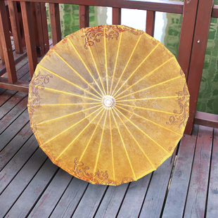 老式防雨桐油伞复古风古典装饰火锅店中式吊顶油纸伞景区道具汉服