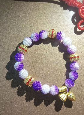 文玩莲蓬手串简约串珠手工手链