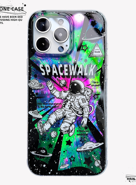 〈 星际迷航〉宇航员宇宙IMD双层小众个性创意新款17promax手机壳iphone1615pro14不撞款防摔保护套软壳套