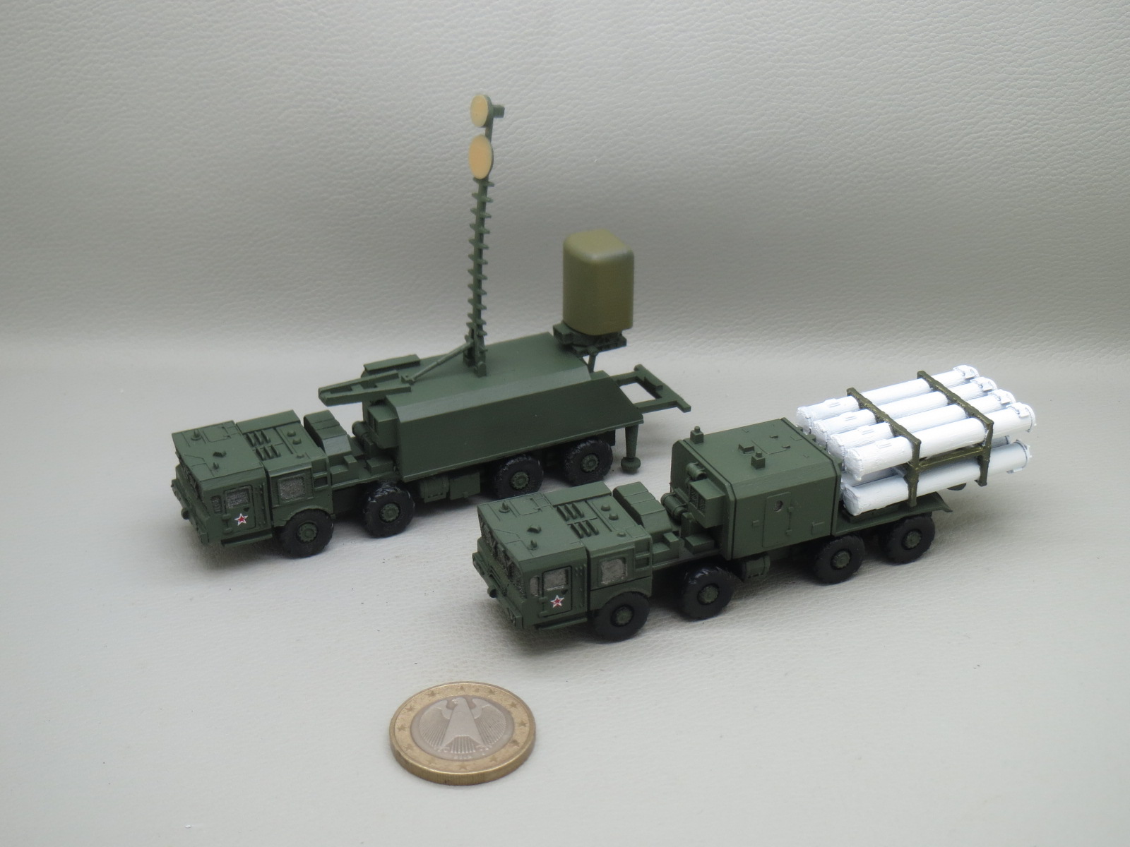 【展示】1/144 现代俄军海岸导弹系统+雷达