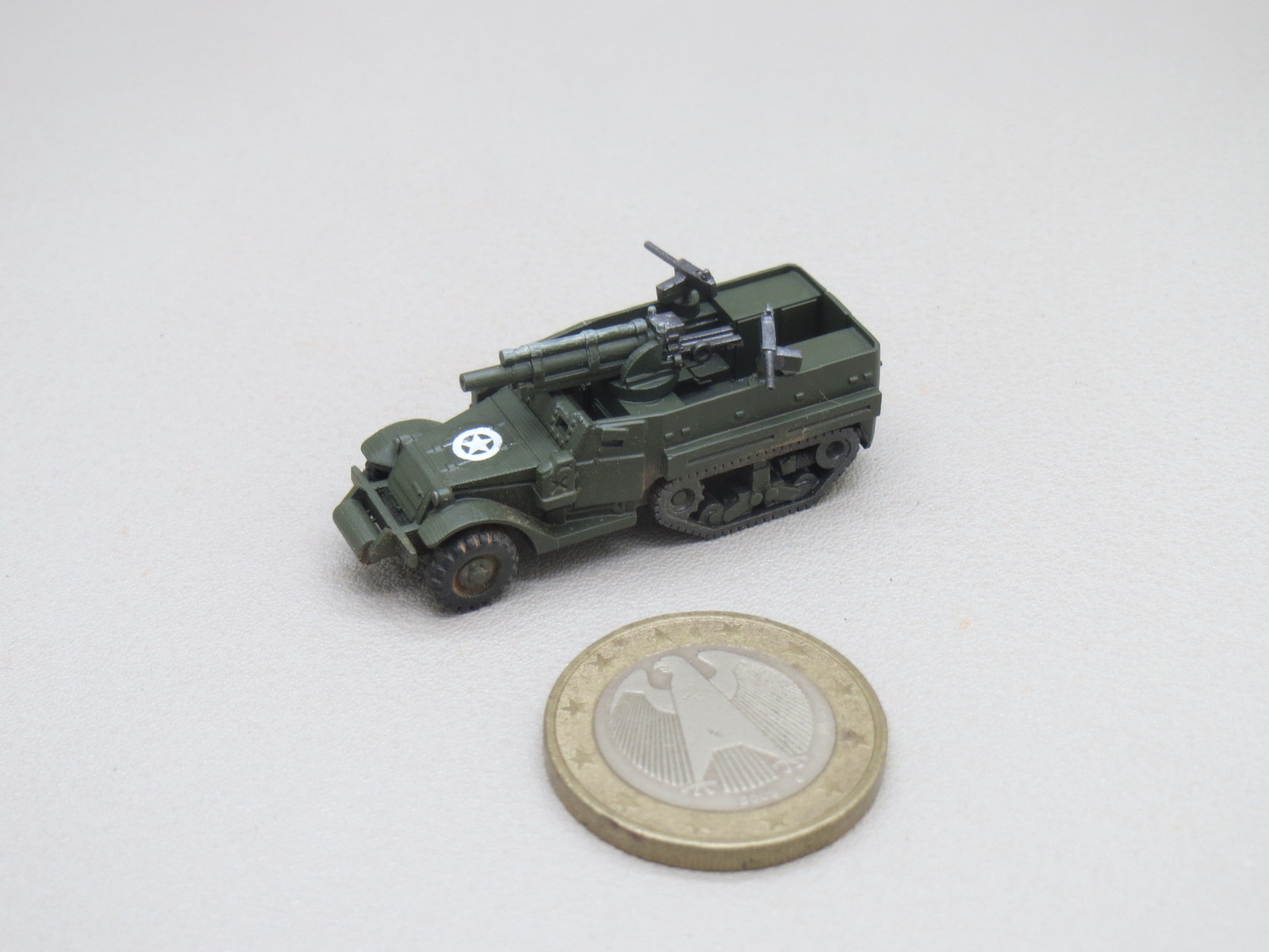 【现货】144 二战美军 T19 105mm Howitzer Motor Carriag