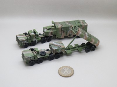 【展示】1/144 现代美军 BGM-109G Gryphon GLCM TEL & LCC