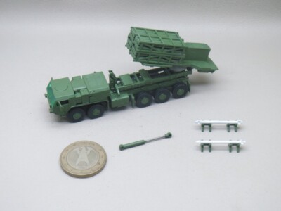 【现货】1/144 现代美军 MKR18 PLS 10x10 Quad HIMARS Launcher