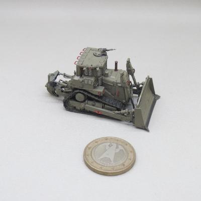 【展示】1/144 现代以色列 Israel D9R Doobi Armored bulldozer