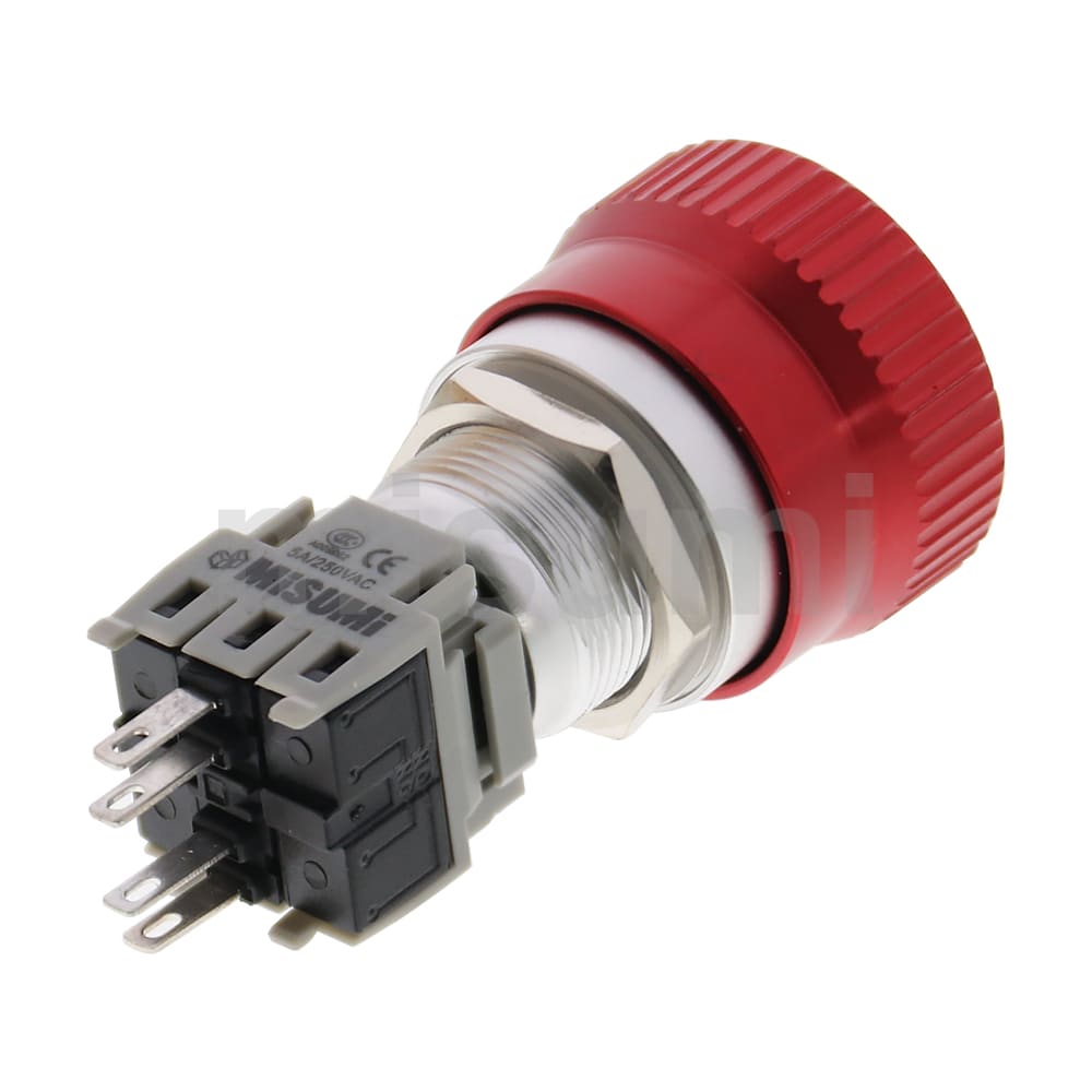 替代米思米MEB-SS19-R YME16C-S3C6/U3C3/U7C3/S3C3YAN-R急停按钮