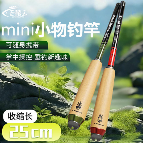 新款小物钓鱼竿套装儿童鱼竿马口