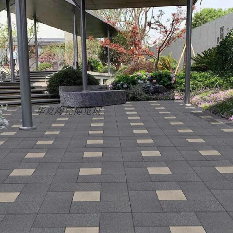 石英砖广场公园地砖18mm厚广场砖耐磨户外仿石材30pc砖