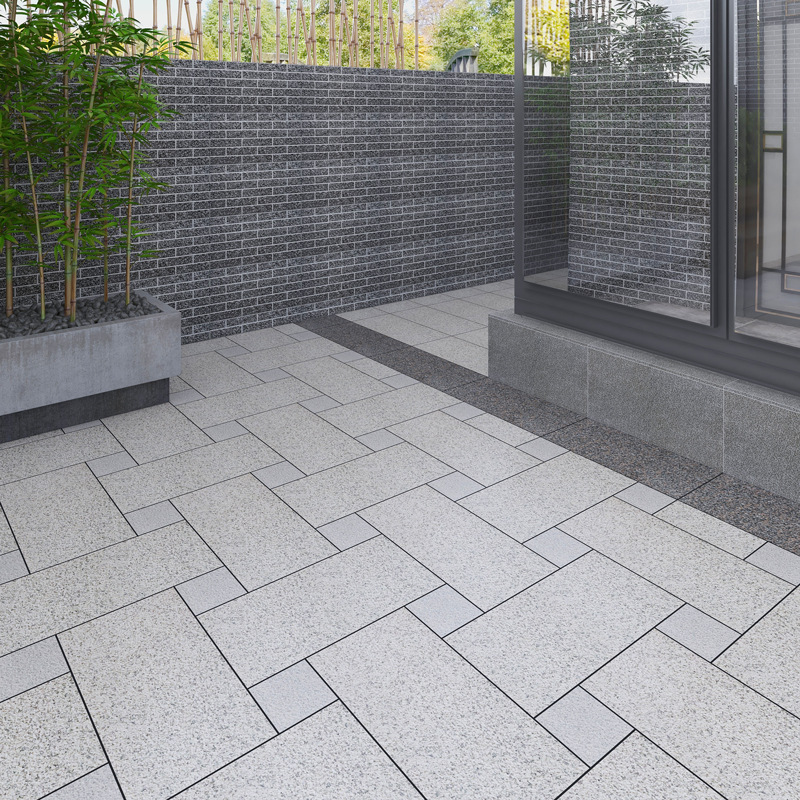 石英砖别墅庭院防滑地砖农村自建