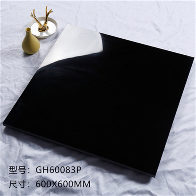 石英砖中国黑光面地铺石600*600