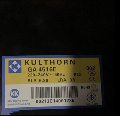 KK冰箱冰柜压缩机GA4516E