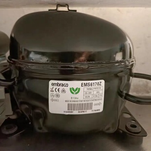 恩布拉科EMT45HLR EMS6170Z EMT6160Z EMY3130Z 75HLP压缩机R134a