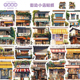 55张日系街边小店贴纸笔记本电脑手账本手机壳装 饰防水diy贴画