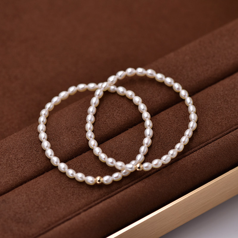回馈款！天然淡水珍珠手链女弹力线松紧串绳手串百搭复古闺蜜礼物,饰品/流行首饰/时尚饰品新,手链,淘宝优惠券,粉丝福利购,淘宝优惠卷