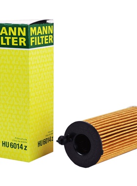 曼牌机油滤芯HU6014/1z适用宝马进口218i330i机滤 BBA