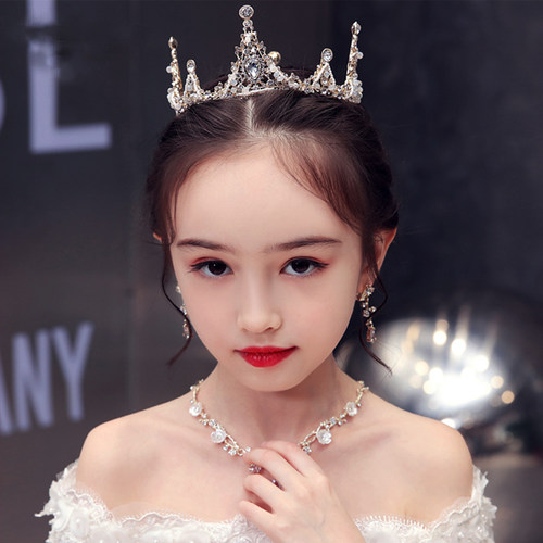 圆形皇冠公主仙水钻王冠
