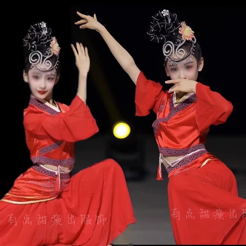 汉风丽影演出服虞歌同款舞蹈服头饰古典风民族舞礼仪之邦表演出服,女装/女士精品,民族服装/舞台装,淘宝优惠券,粉丝福利购,淘宝优惠卷