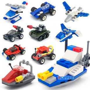 Mini Puzzle Military Police Assembled Fire Jiexing