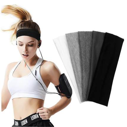 Sports Headband Sweat Absorbing Yoga Running fitness运动发带