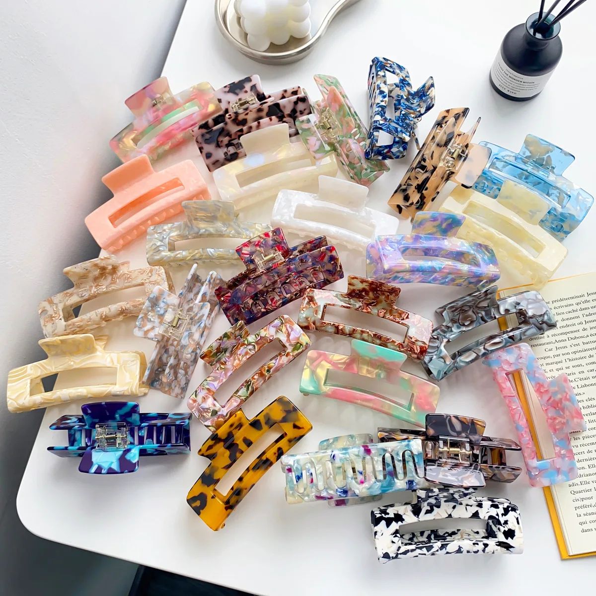 Acetate Hair Claws Clip for Women Hairpins Hair Accessories