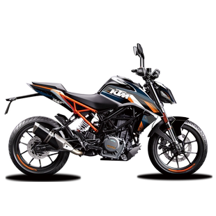 适用KTM duke390杜克250贴纸个性改装版画防水贴花保护膜拉花改色