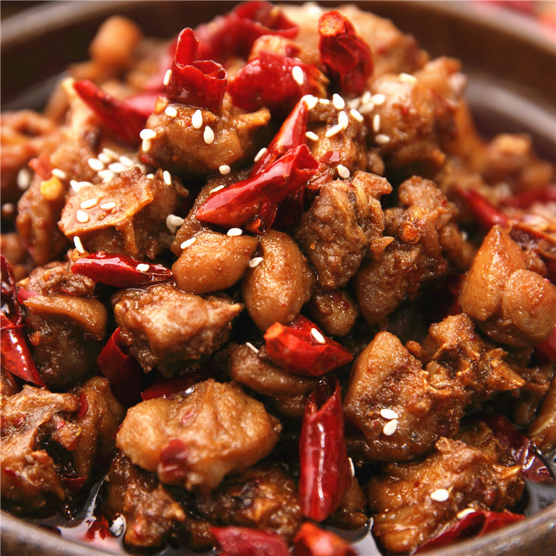 四川特产自贡冷吃兔无添加香辣兔头兔腿真空包装开袋即食网红小吃